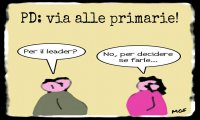 Le primarie del PD 
Le primarie del PD