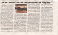 
Zacchera deve dimettersi  lo dicono nella sua maggioranza.Concordo!